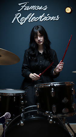 Amy Brooks. Drummer